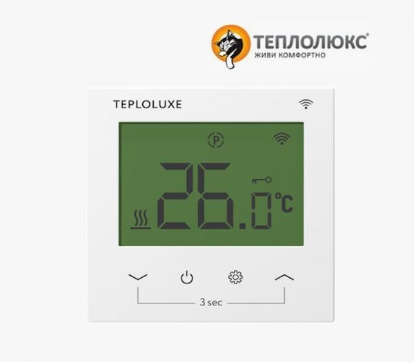 Терморегулятор для теплого пола Теплолюкс Pontus WiFi белый