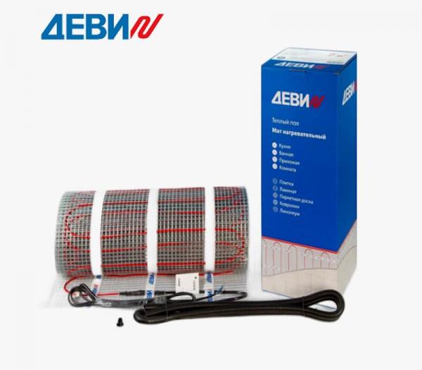 Теплый пол ДЕВИ Comfort Mat-150T - 3,5 м.кв.