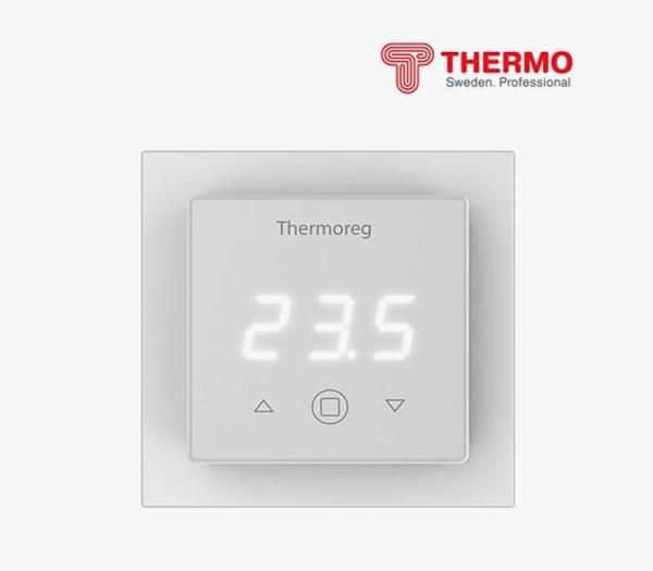 Терморегулятор для теплого пола Thermoreg TI-300 белый