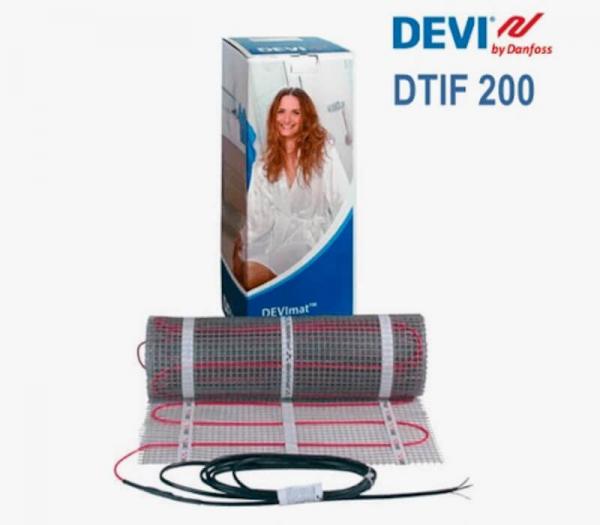 Теплый пол DEVImat DTIF-200 - 4,3 м.кв.