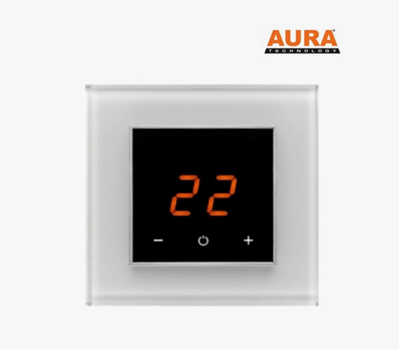 Терморегулятор для теплого пола AURA ORTO 9003 PURE WHITE