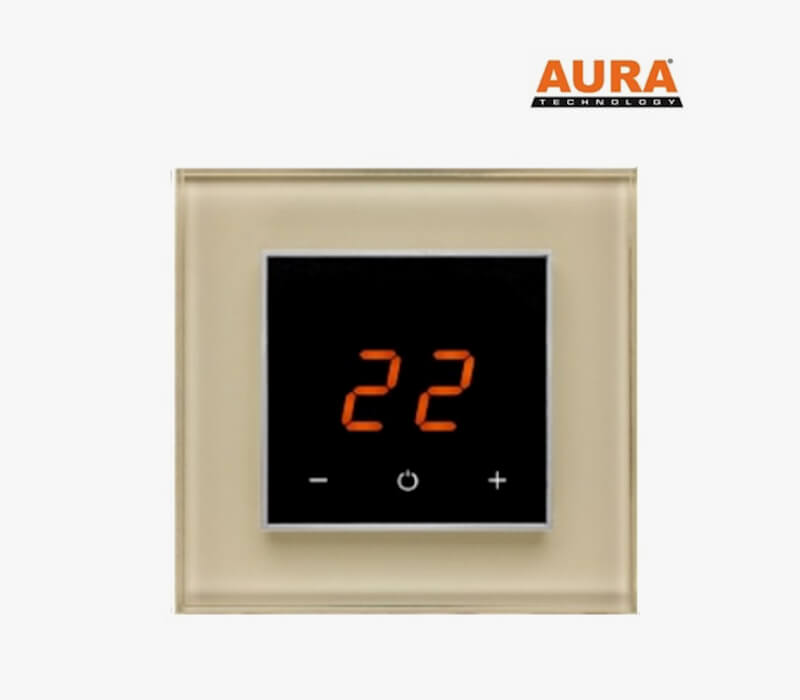 Терморегулятор для теплого пола AURA ORTO 1015 BEIGE LIGHT