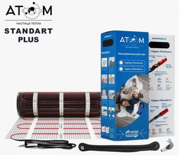 Теплый пол АТОМ Standart Plus - 4,5 кв.м.