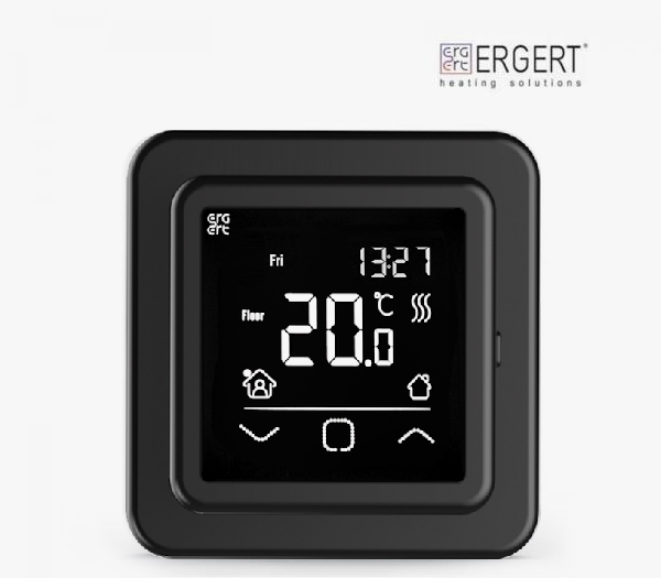 Терморегулятор для теплого пола Ergert FLOOR CONTROL 360 black