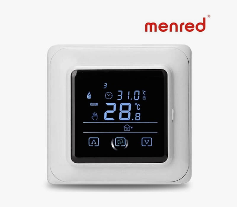 Терморегулятор для теплого пола Menred HT17 белый