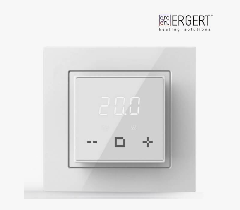 Терморегулятор для теплого пола Ergert FLOOR CONTROL 340 WI-FI white