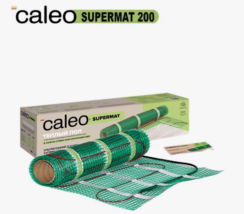Теплый пол Caleo Supermat 200 - 8,0 кв.м.