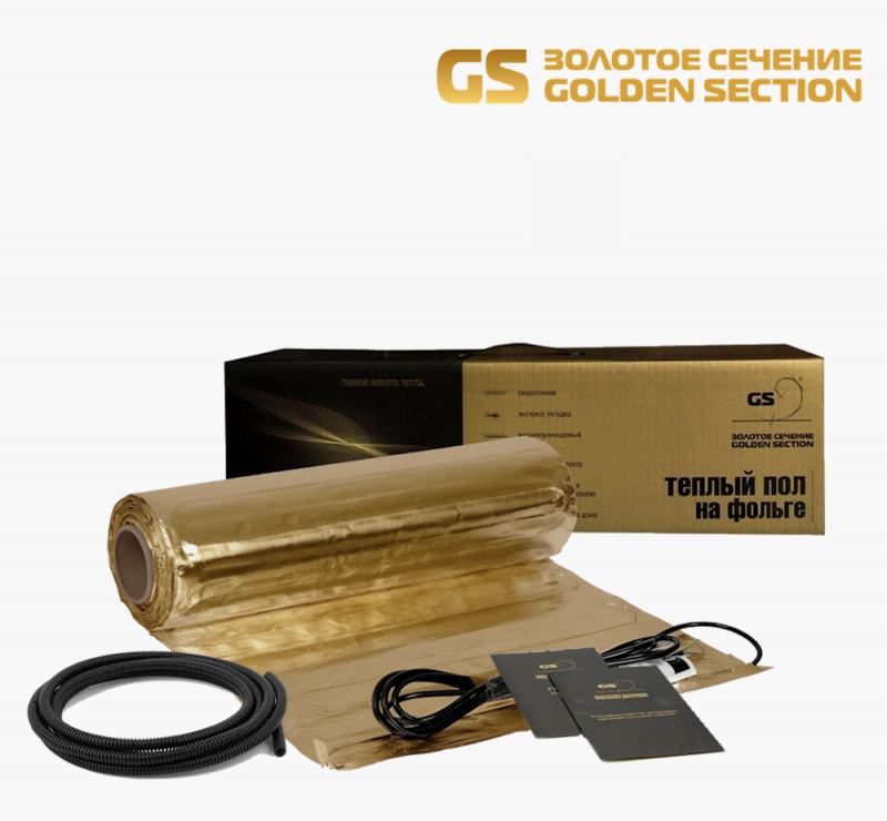 Мат на фольге Золотое Сечение GS - 2,5 кв.м.