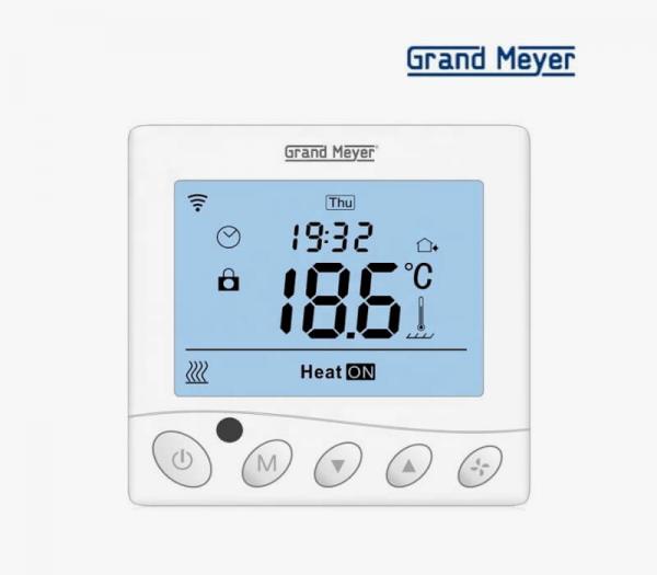 Терморегулятор для теплого пола Grand Meyer W350 Wi-Fi белый